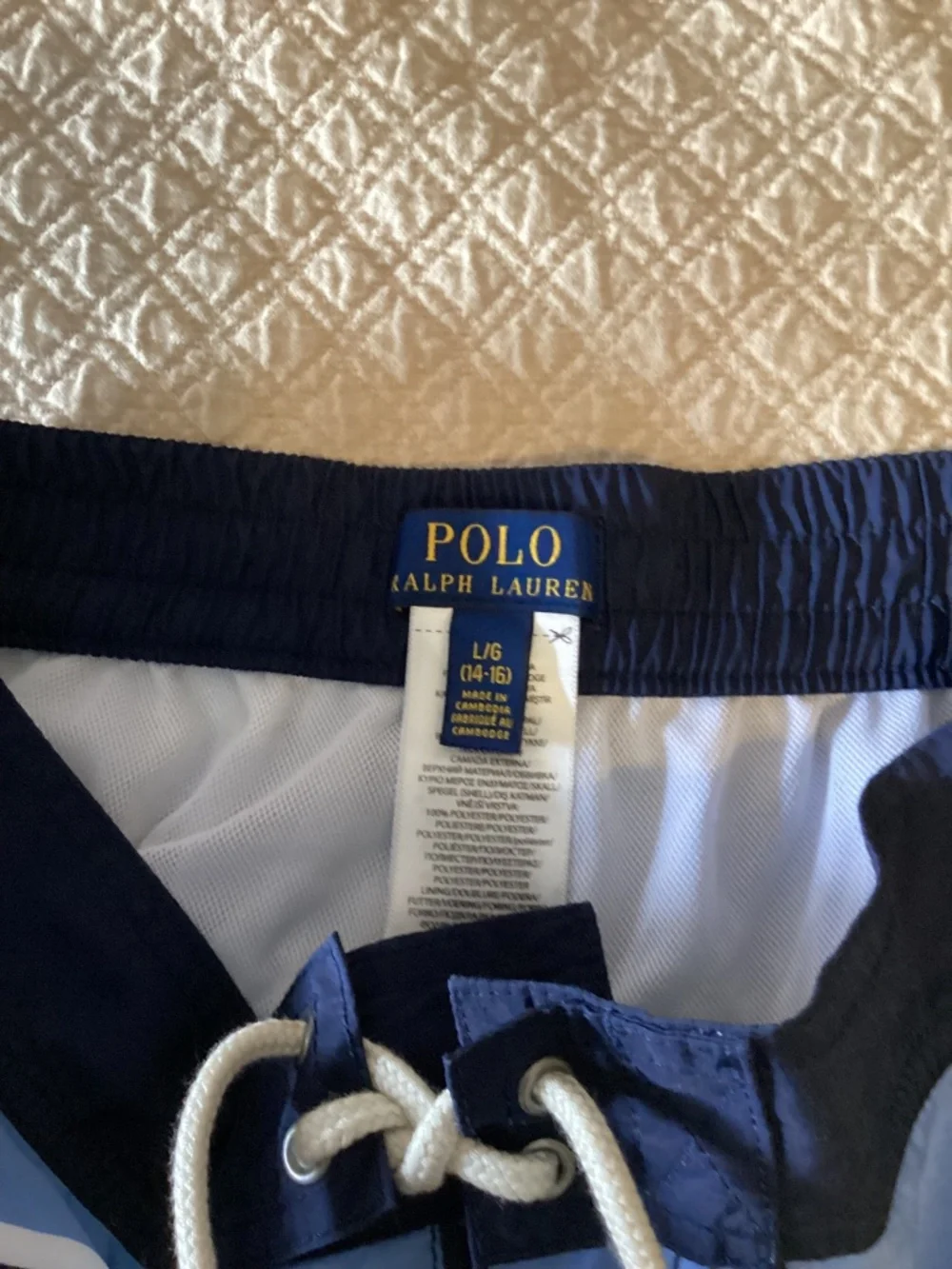 Polo Ralph Lauren boys size 14/16 swim board shorts